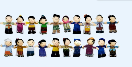 ชุดหุ่นมือตุ๊กตาอาเซียน
